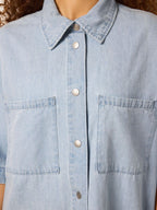 Noisy May OVERSIZED DENIM SHIRT