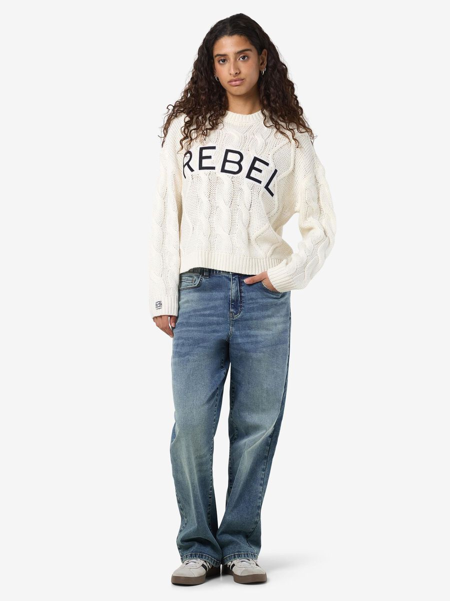 Noisy May CABLE KNIT JUMPER