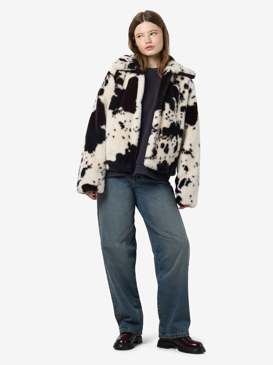 Noisy May COW PRINT COAT