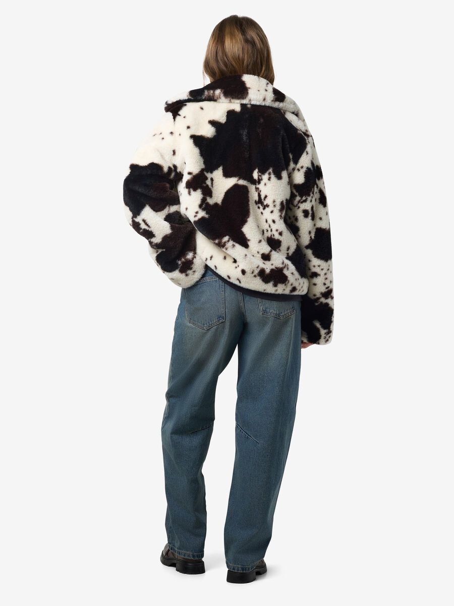 Noisy May COW PRINT COAT