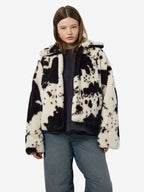 Noisy May COW PRINT COAT