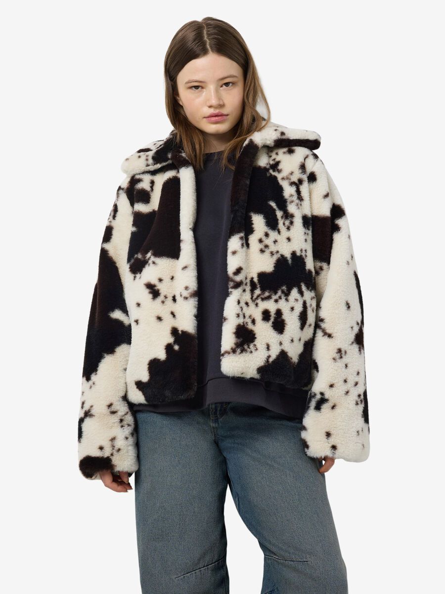 Noisy May COW PRINT COAT
