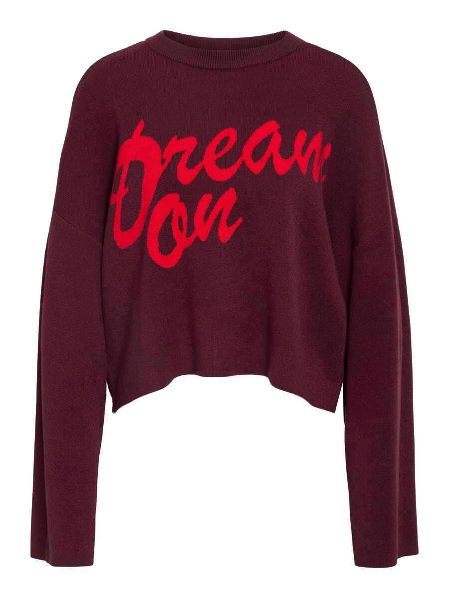 Noisy May CURVE KNITTED JUMPER