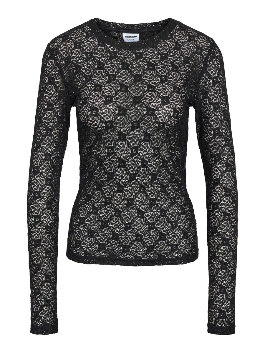 Noisy May CURVE LACE TOP