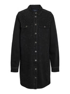 Noisy May RHINESTONE DENIM DRESS