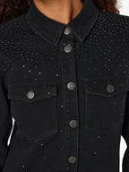 Noisy May RHINESTONE DENIM DRESS