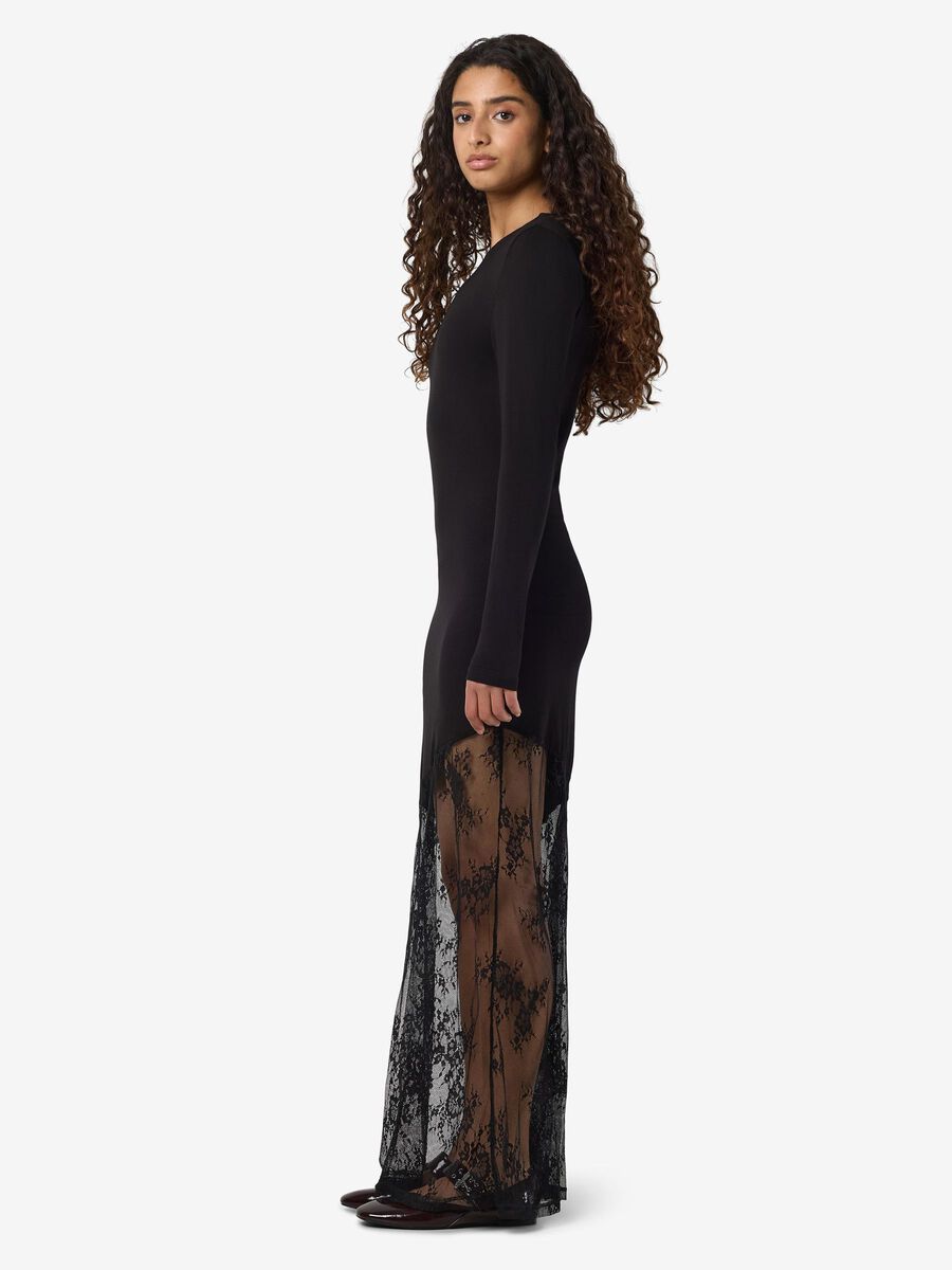 Noisy May LACE DETAILED MAXI DRESS