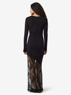 Noisy May LACE DETAILED MAXI DRESS