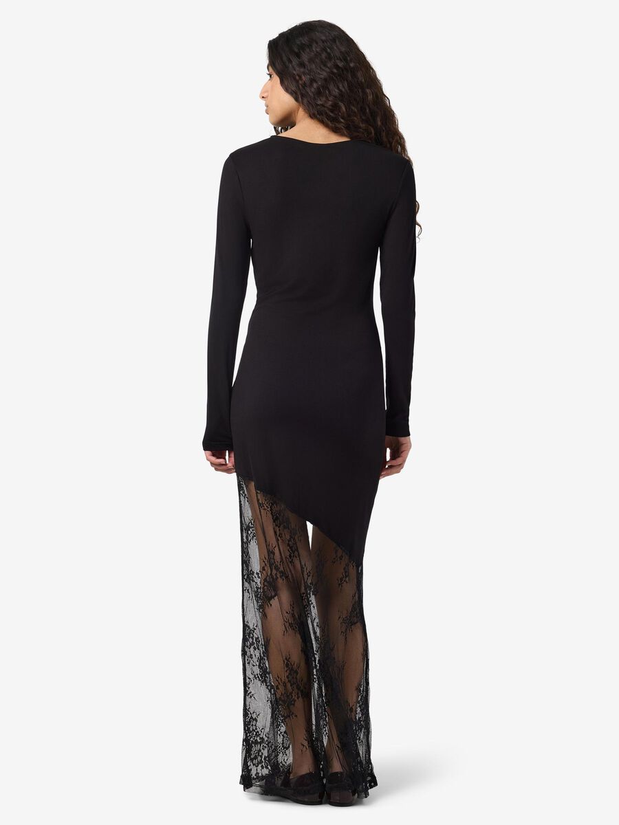 Noisy May LACE DETAILED MAXI DRESS