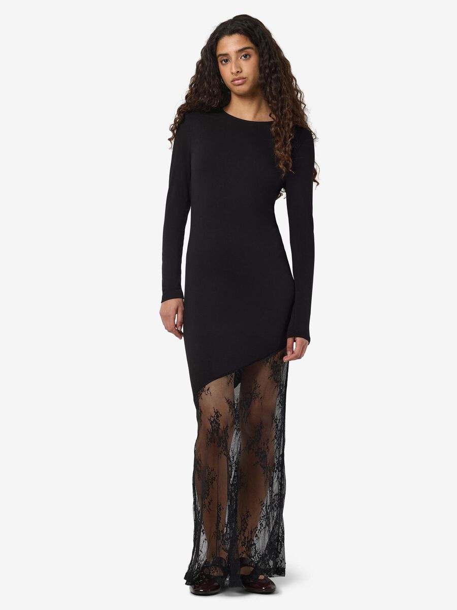 Noisy May LACE DETAILED MAXI DRESS