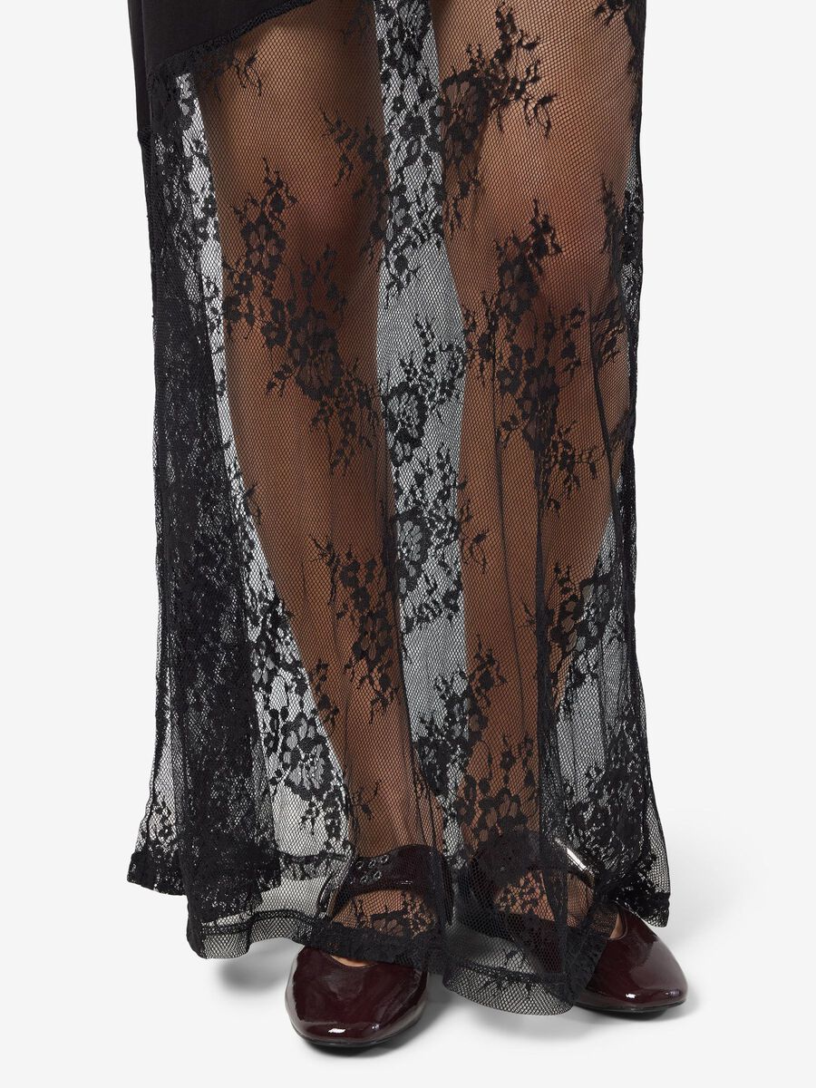 Noisy May LACE DETAILED MAXI DRESS