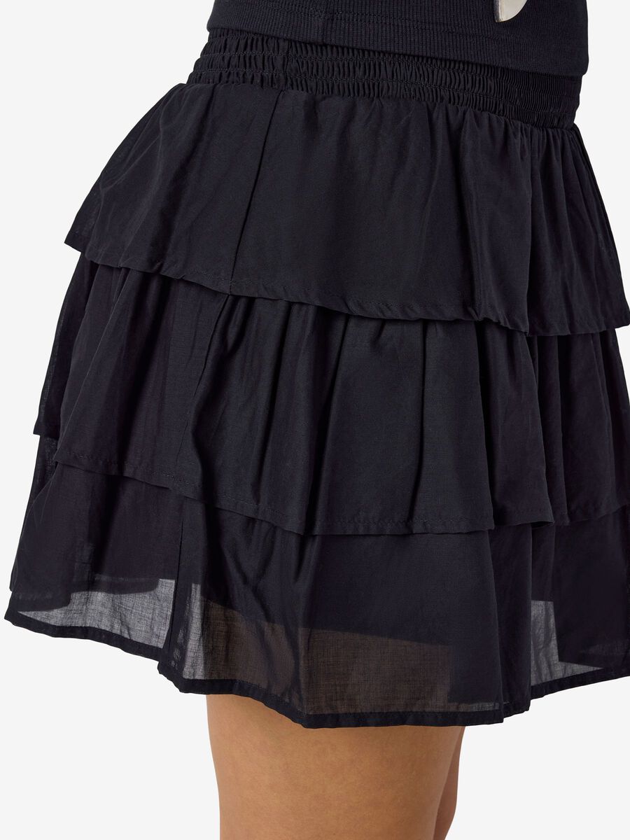 Noisy May TIERED MINI SKIRT