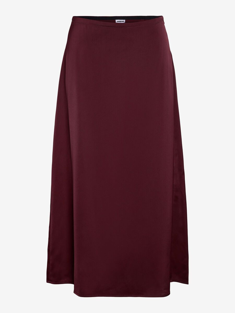 Noisy May SATIN MIDI SKIRT