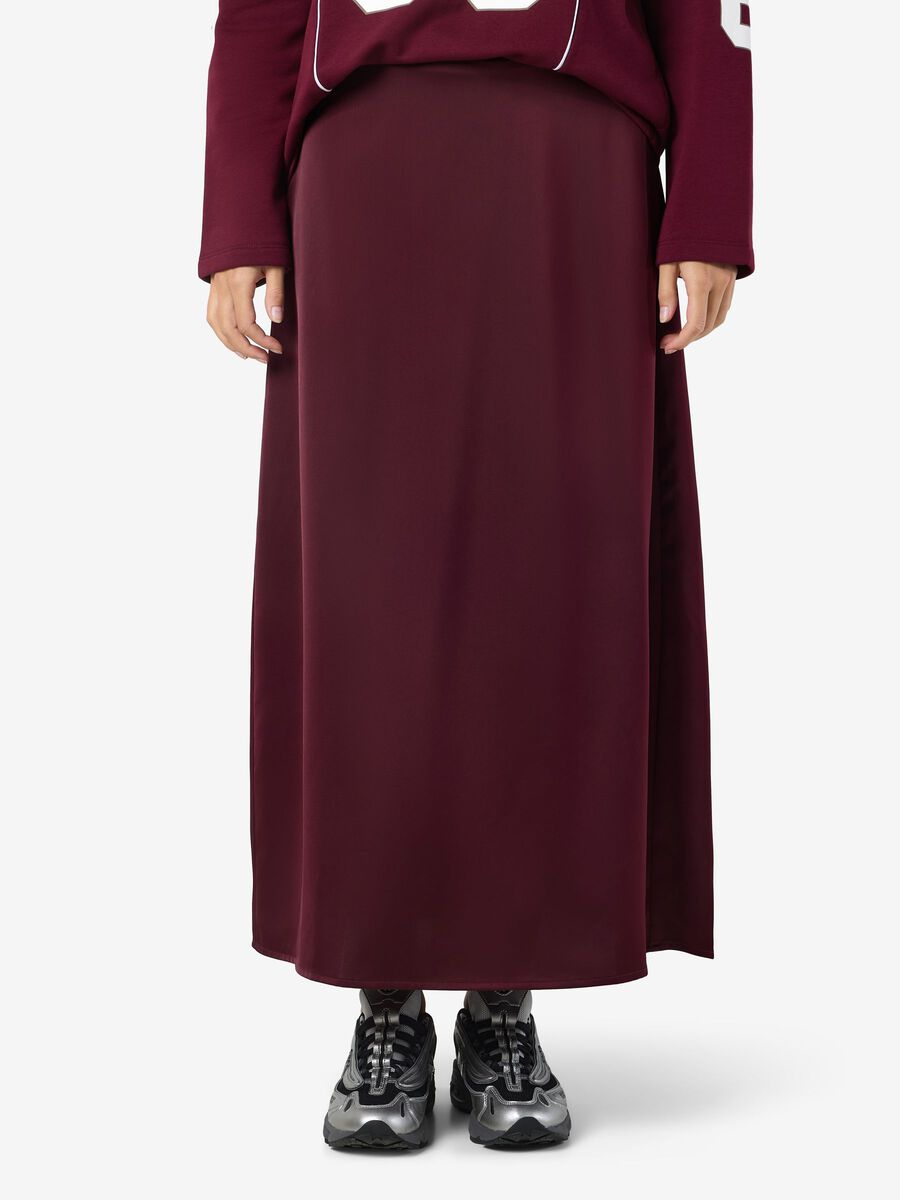 Noisy May SATIN MIDI SKIRT