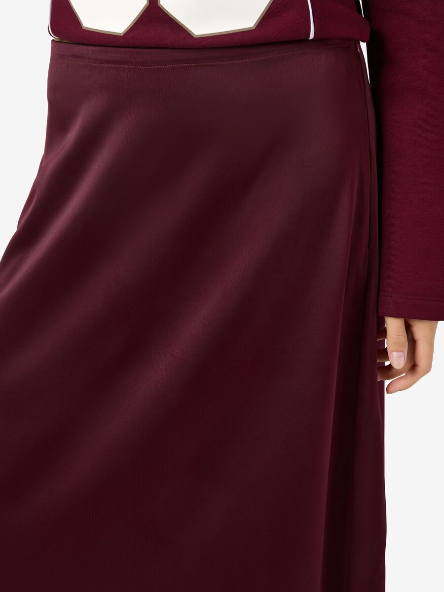 Noisy May SATIN MIDI SKIRT