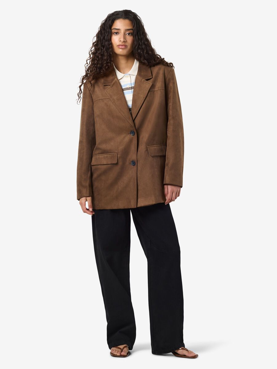 Noisy May FAUX SUEDE BLAZER
