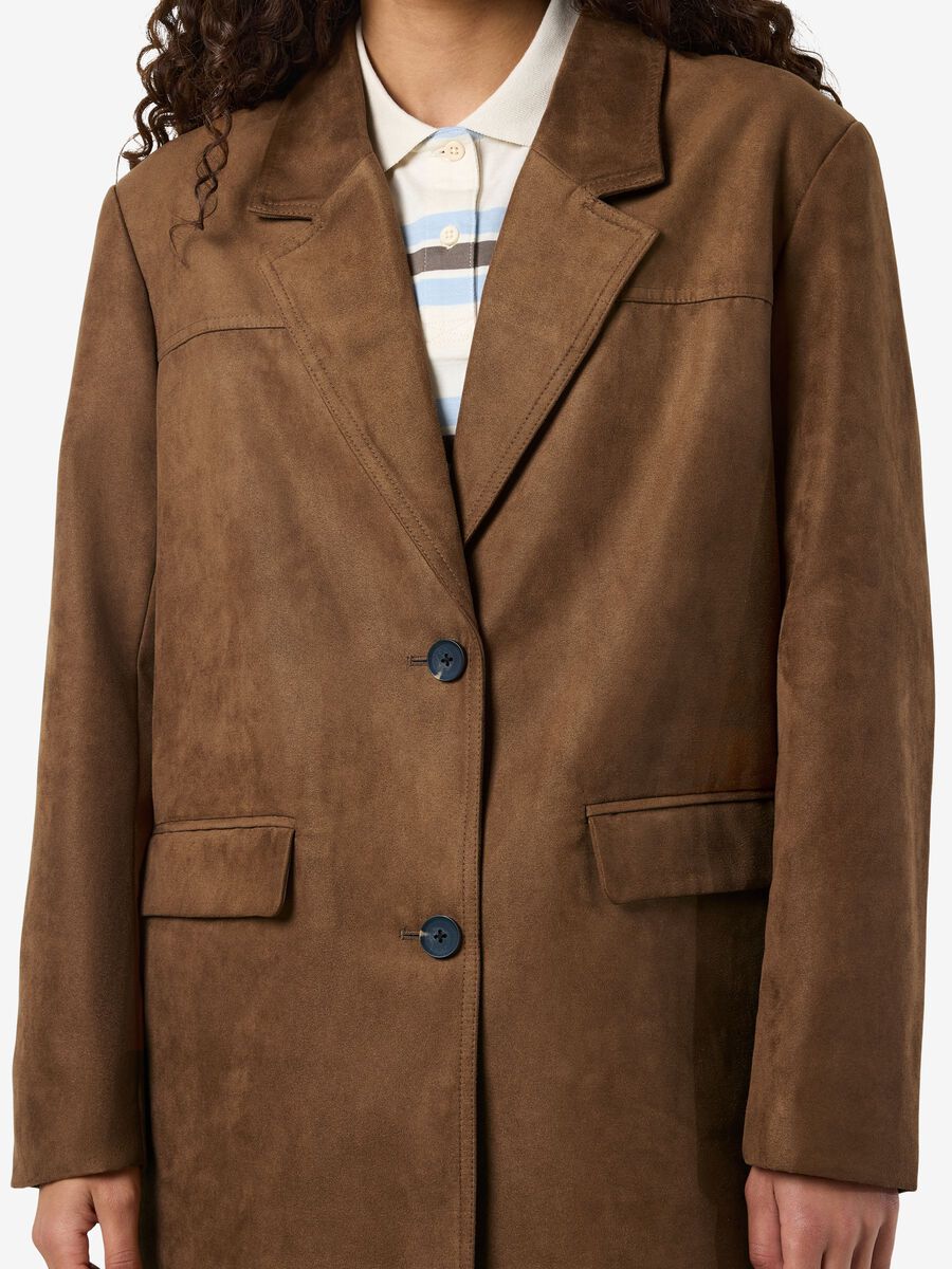 Noisy May FAUX SUEDE BLAZER