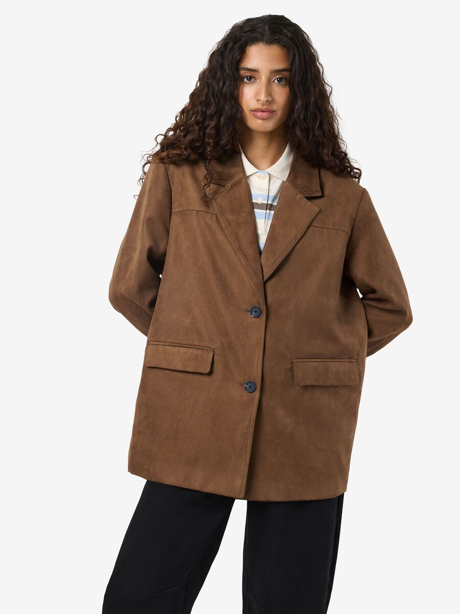 Noisy May FAUX SUEDE BLAZER