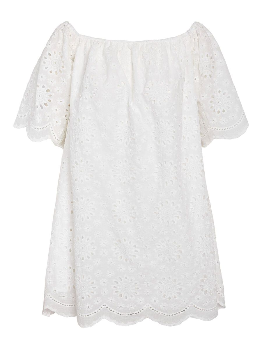 Noisy May BRODERIE ANGLAISE MINI DRESS