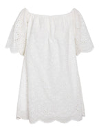 Noisy May BRODERIE ANGLAISE MINI DRESS