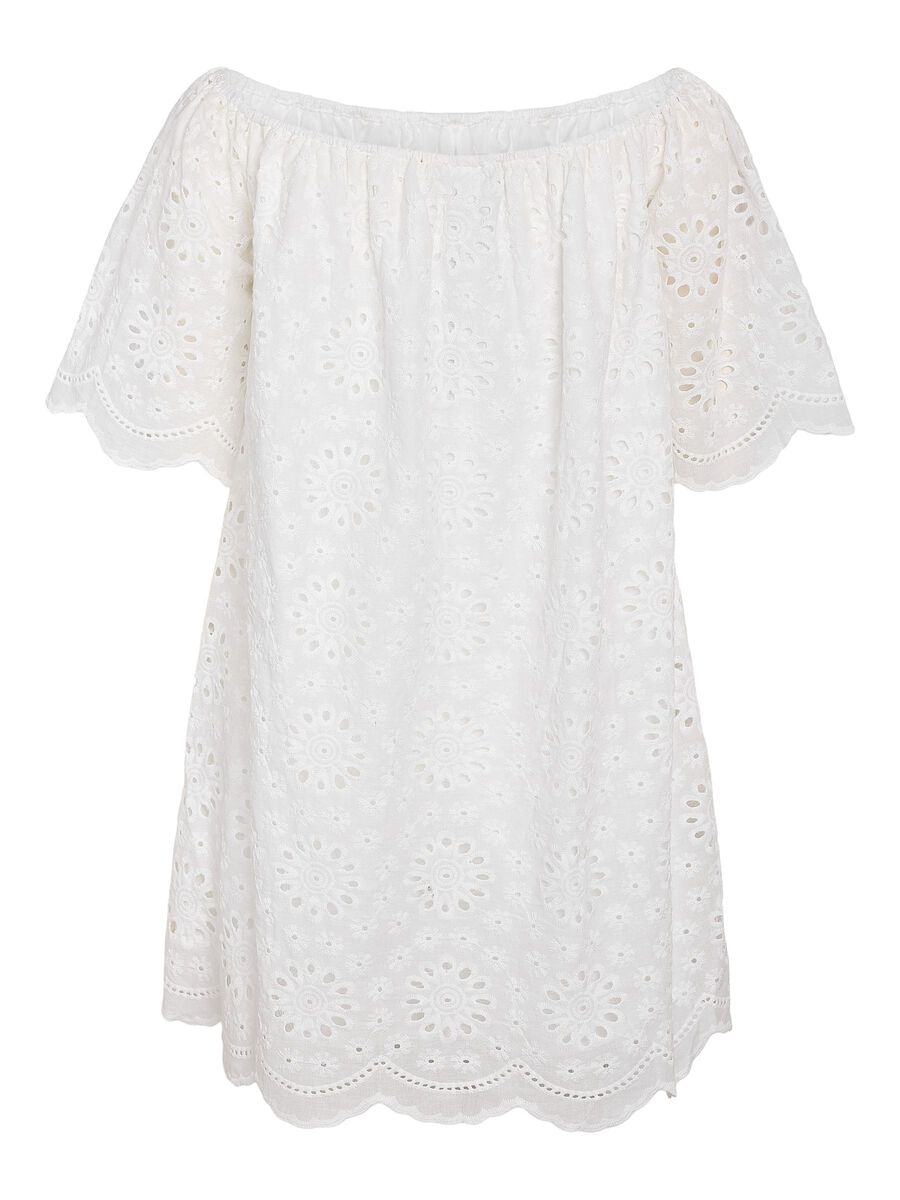Noisy May BRODERIE ANGLAISE MINI DRESS