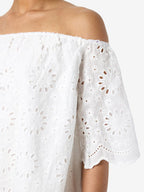 Noisy May BRODERIE ANGLAISE MINI DRESS