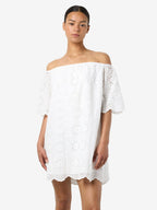 Noisy May BRODERIE ANGLAISE MINI DRESS
