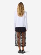 Noisy May MESH MAXI SKIRT