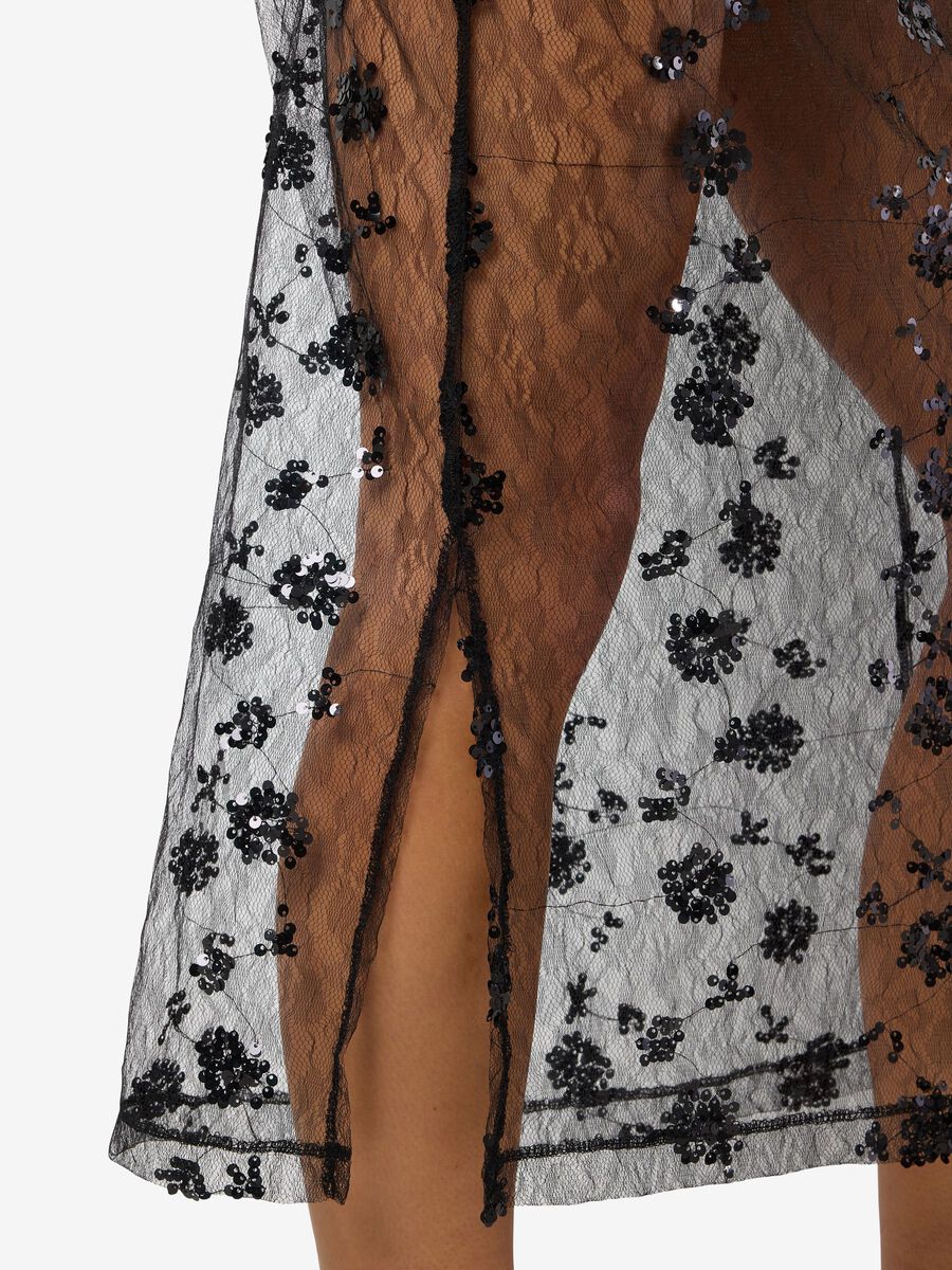 Noisy May MESH MAXI SKIRT